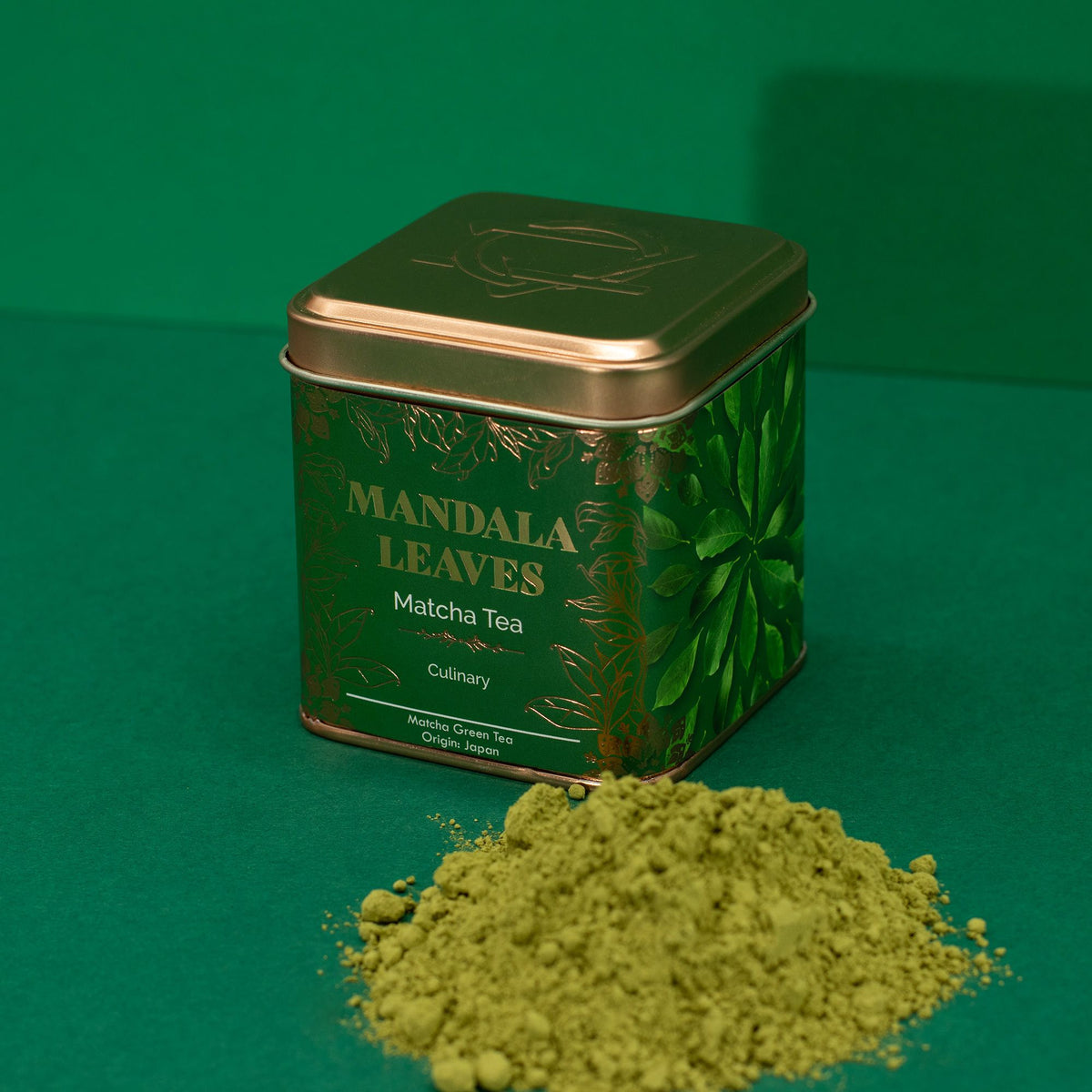 Lata Té matcha orgánico culinario 50 g