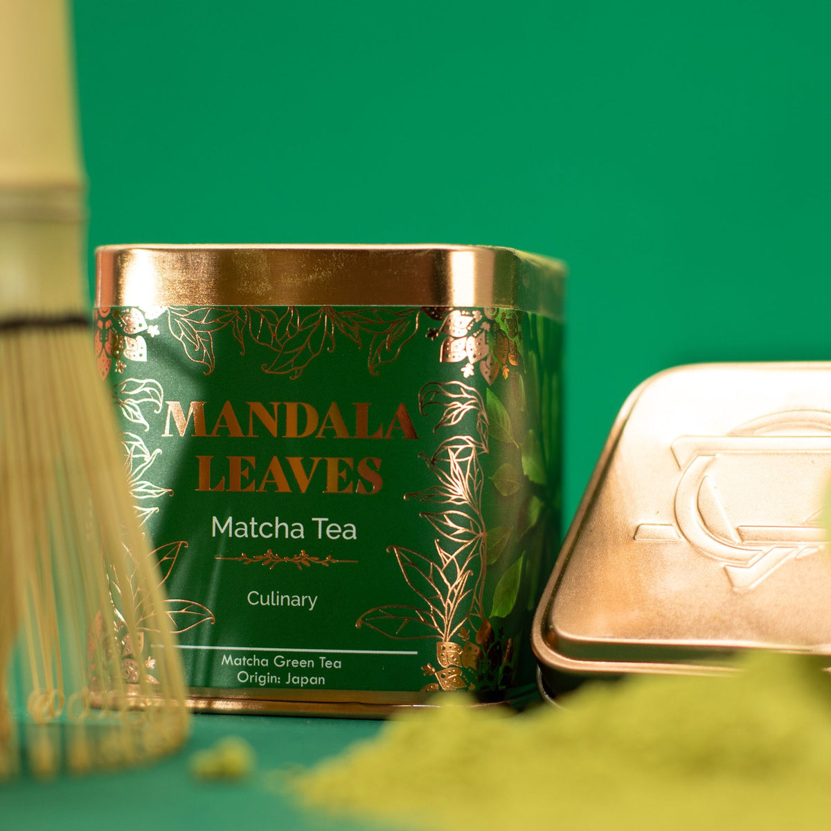 Lata Té matcha orgánico culinario 50 g