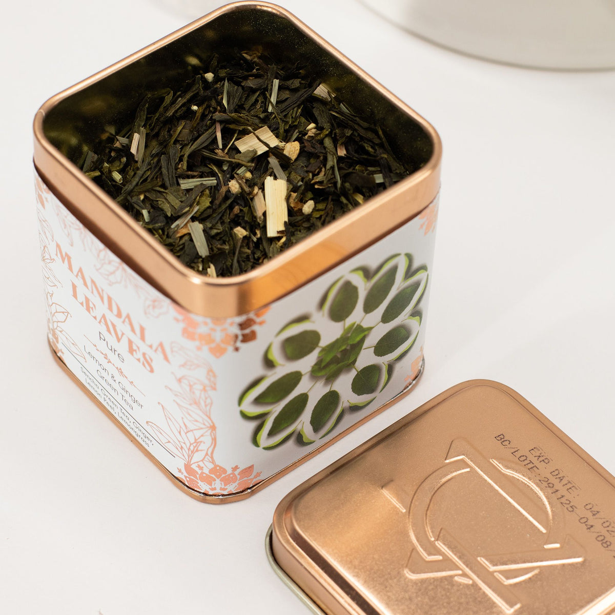 Lata Té verde con limón y jengibre 50 g