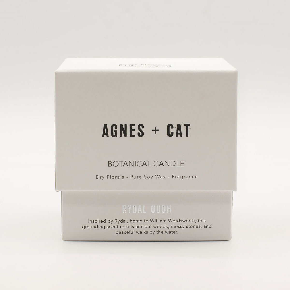 Vela de soja botánica Agnes + Cat  - Rydal Oudh