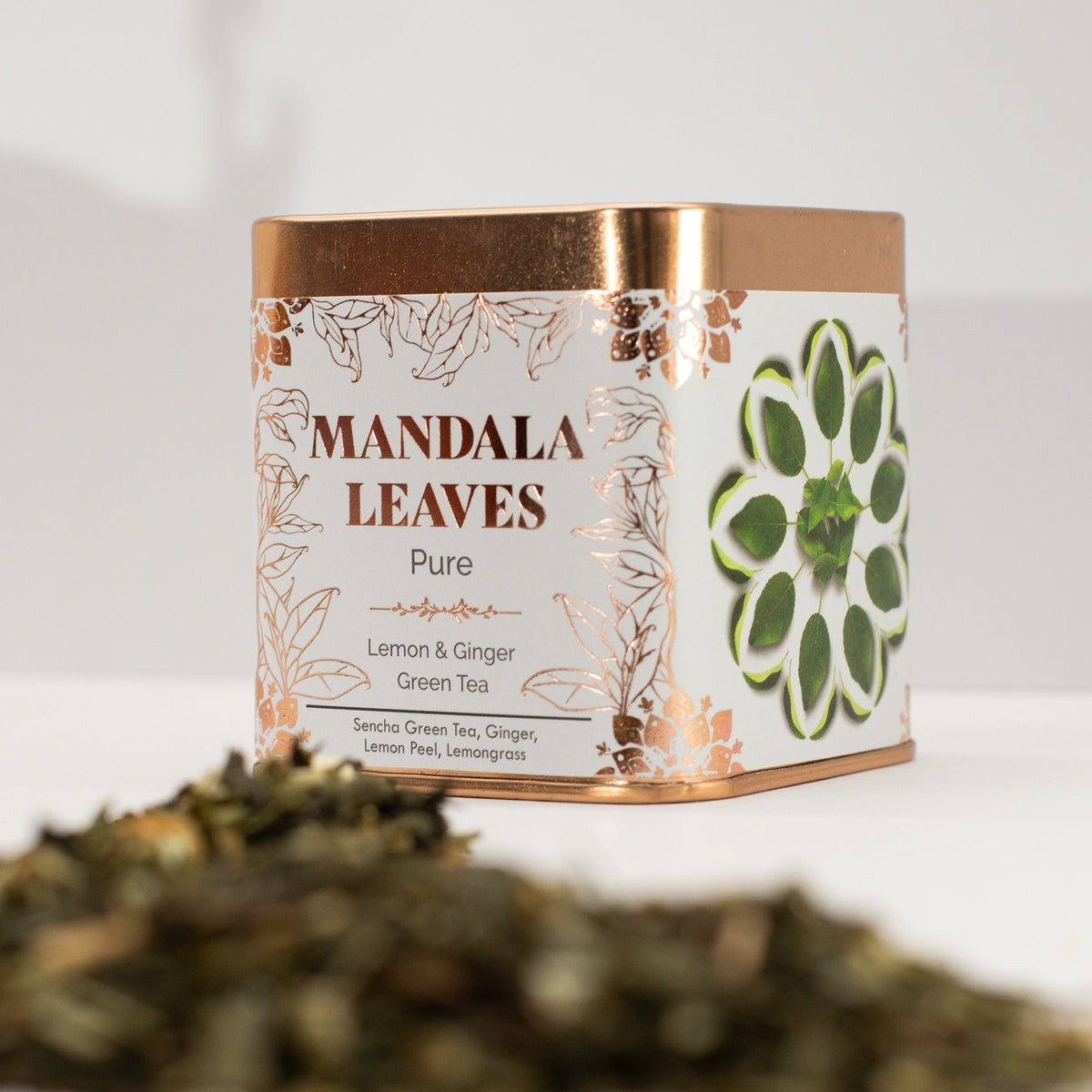 Lata Té verde con limón y jengibre 50 g