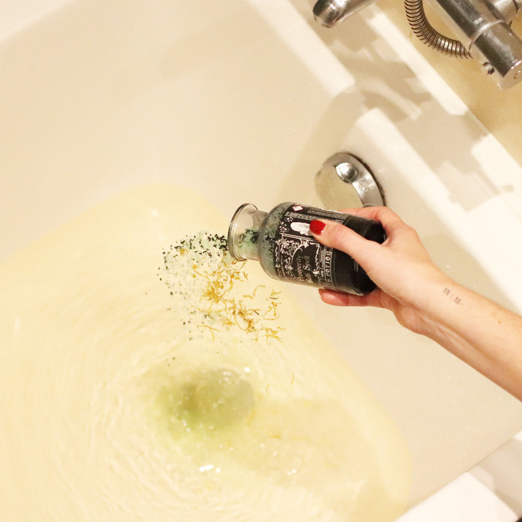 Poción de baño Brujas Antiguas Prosperidad con aventurina 240 g