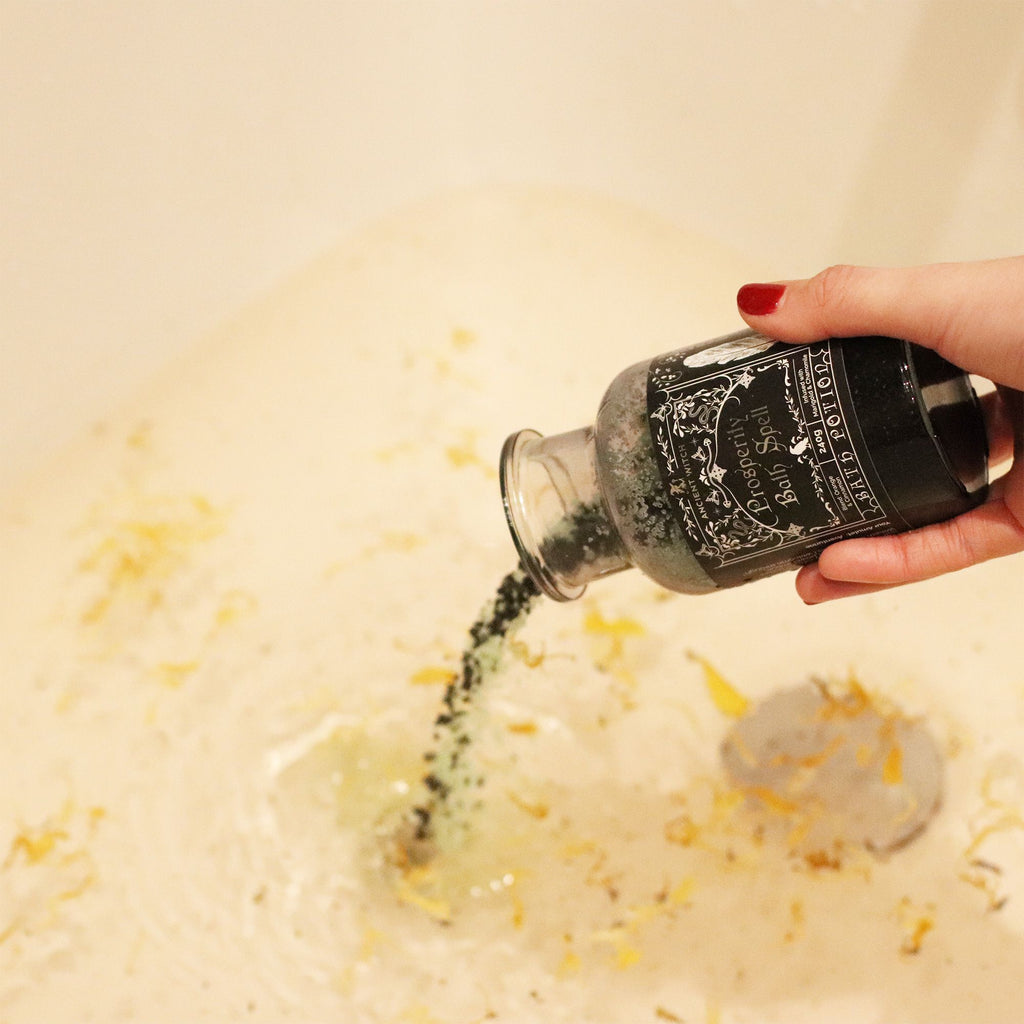 Poción de baño Brujas Antiguas Prosperidad con aventurina 240 g