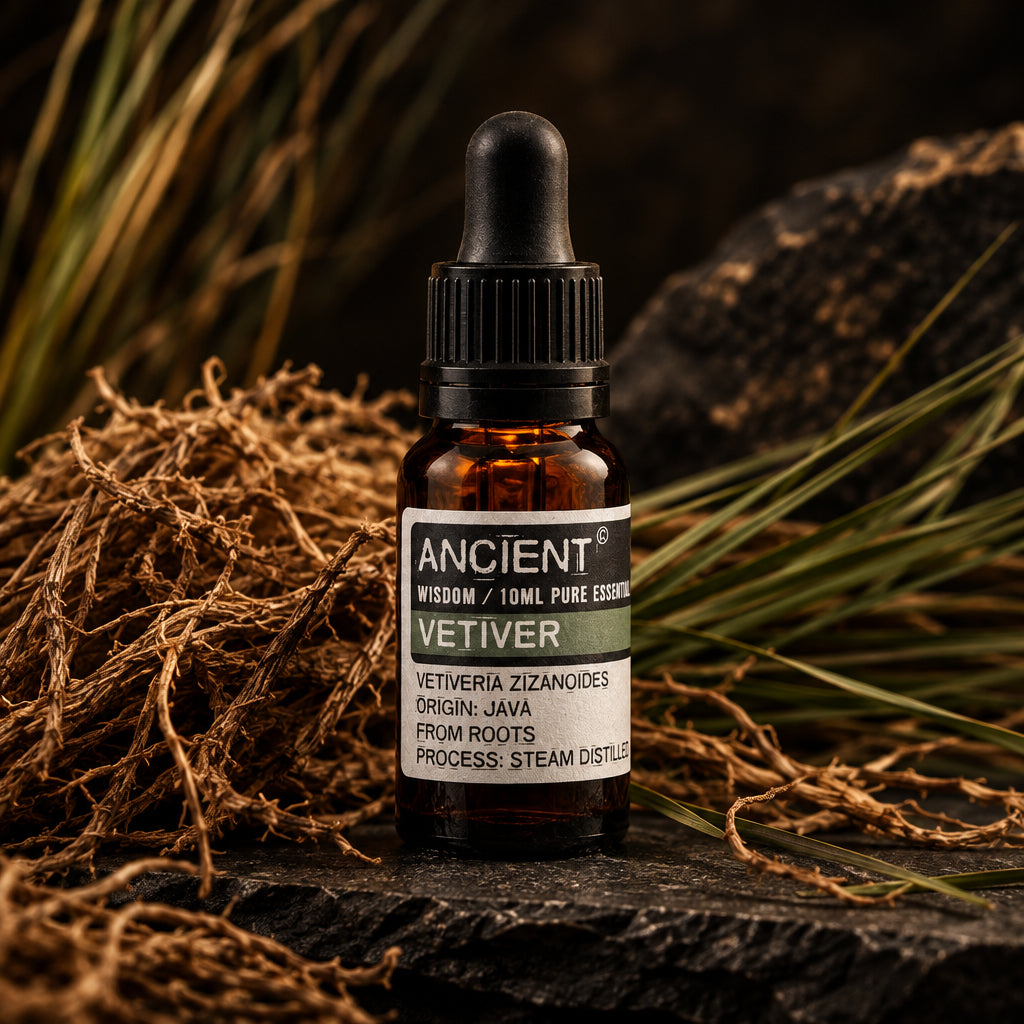 Aceite esencial de vetiver 10 ml