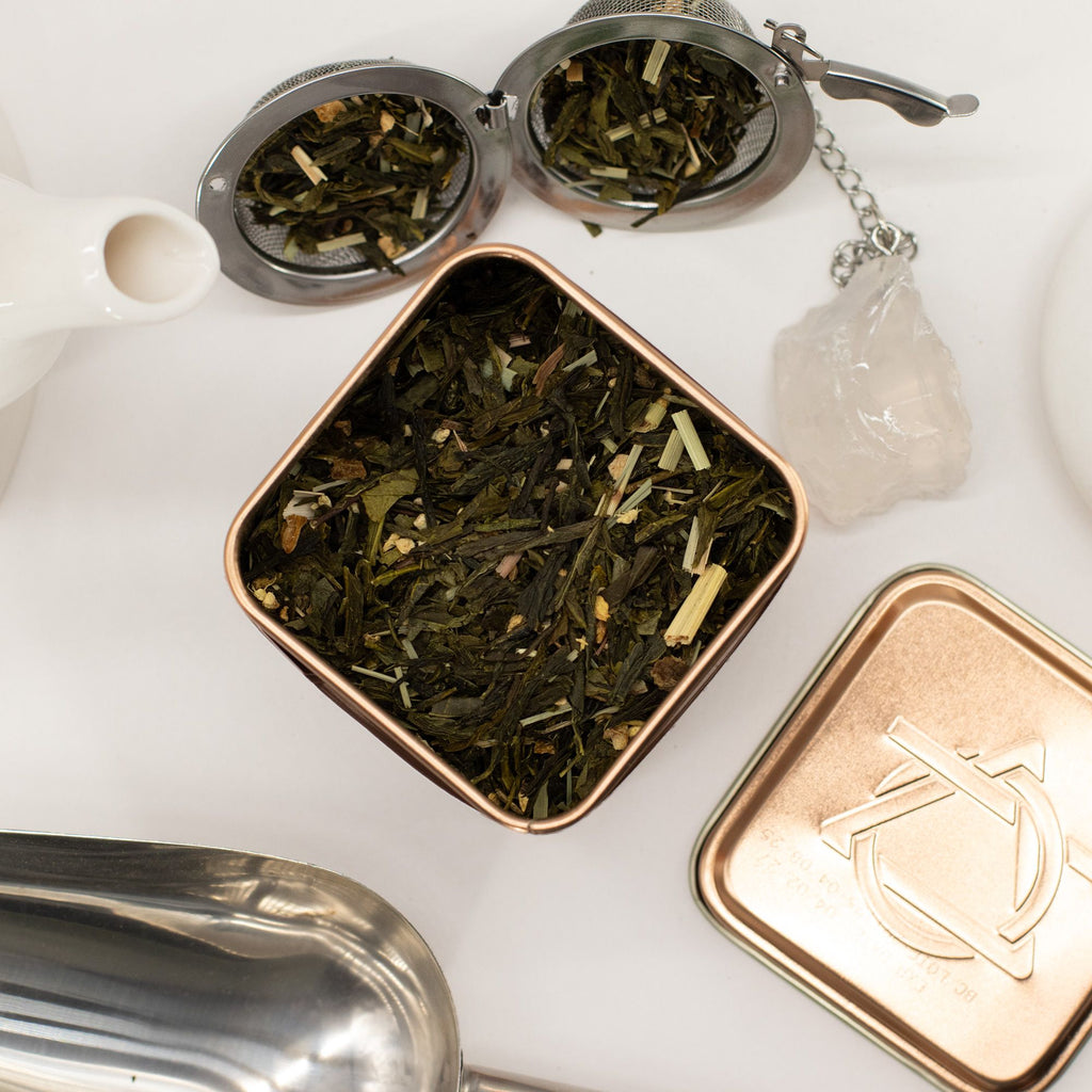 Lata Té verde con limón y jengibre 50 g