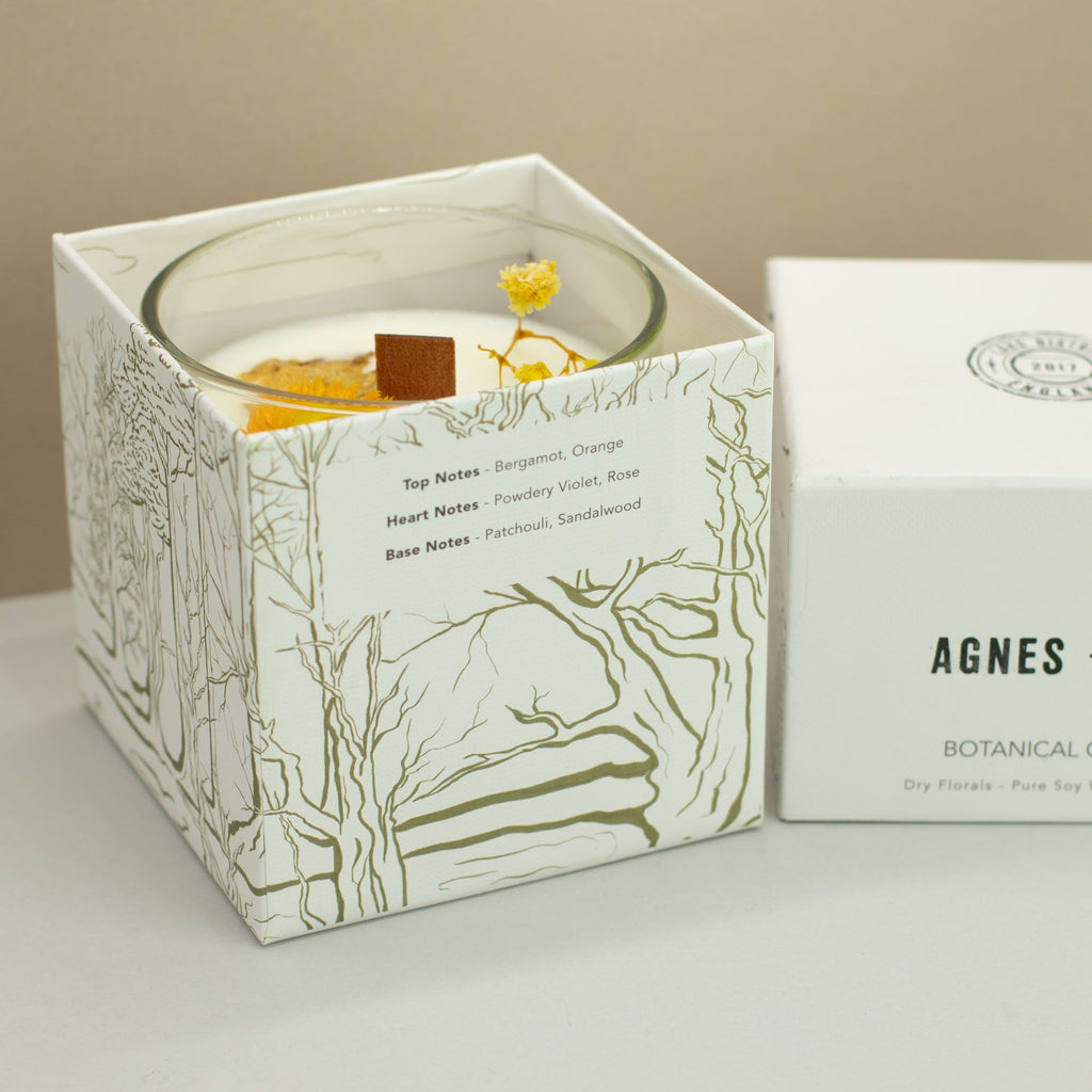 Vela de soja botánica Agnes + Cat  - Rydal Oudh