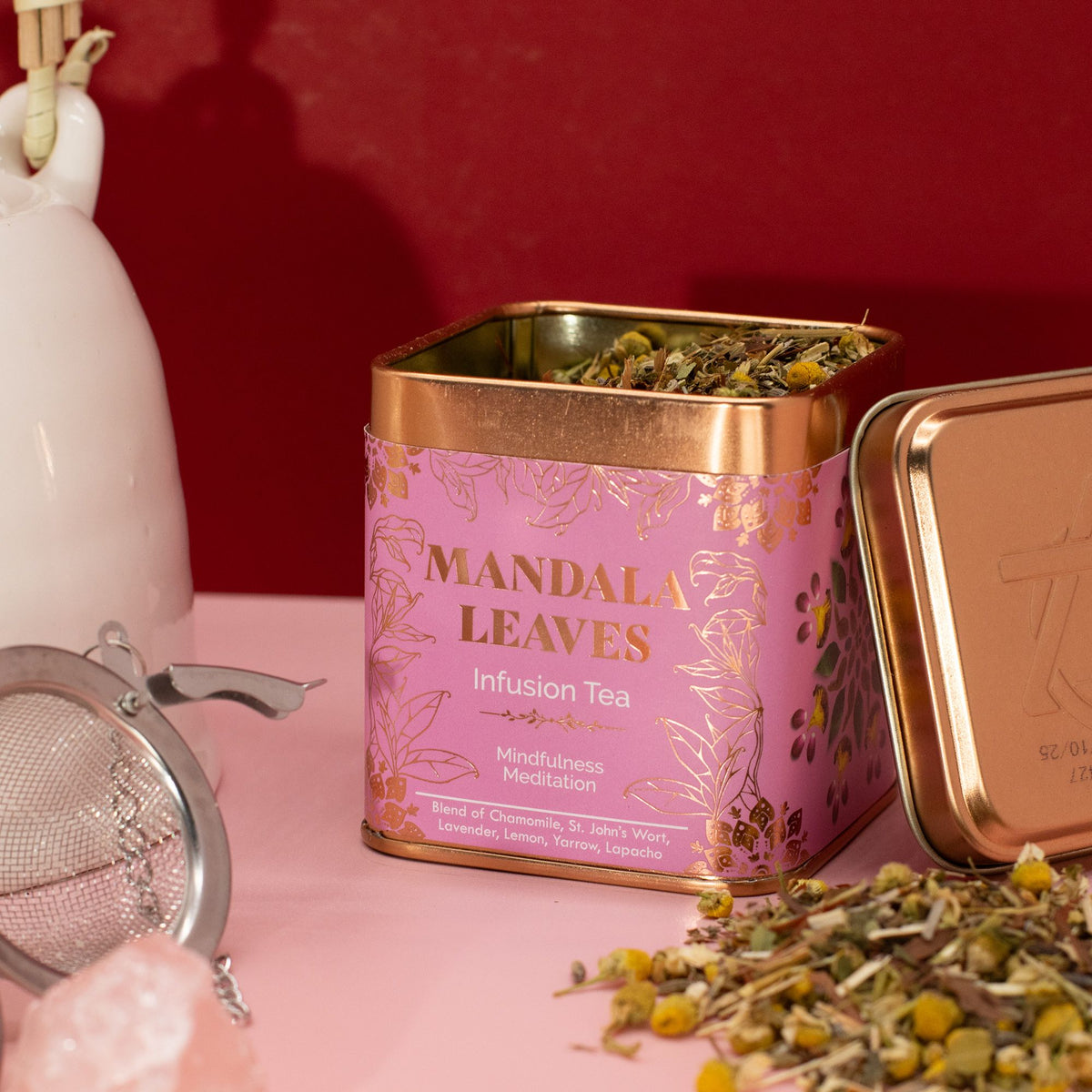 Lata Té de hierbas de manzanilla y lavanda 50 g