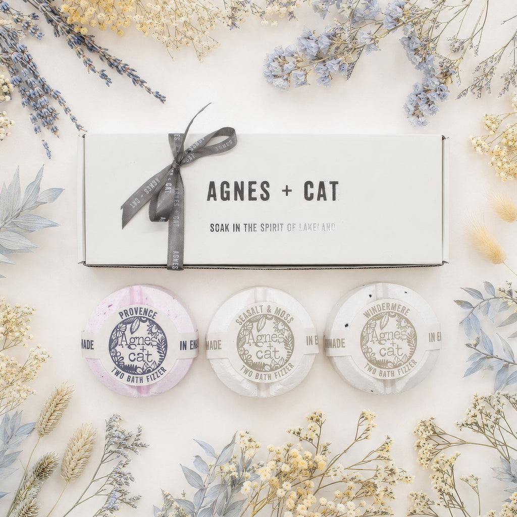 Set de regalo 3 bombas de baño con fragancia distintiva