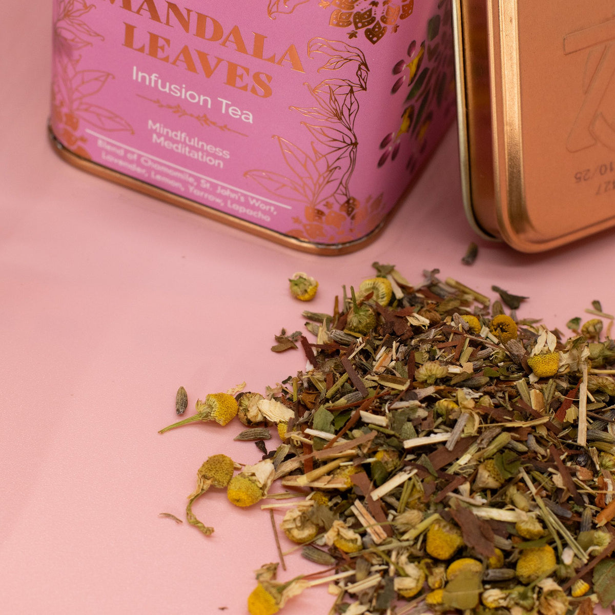Lata Té de hierbas de manzanilla y lavanda 50 g