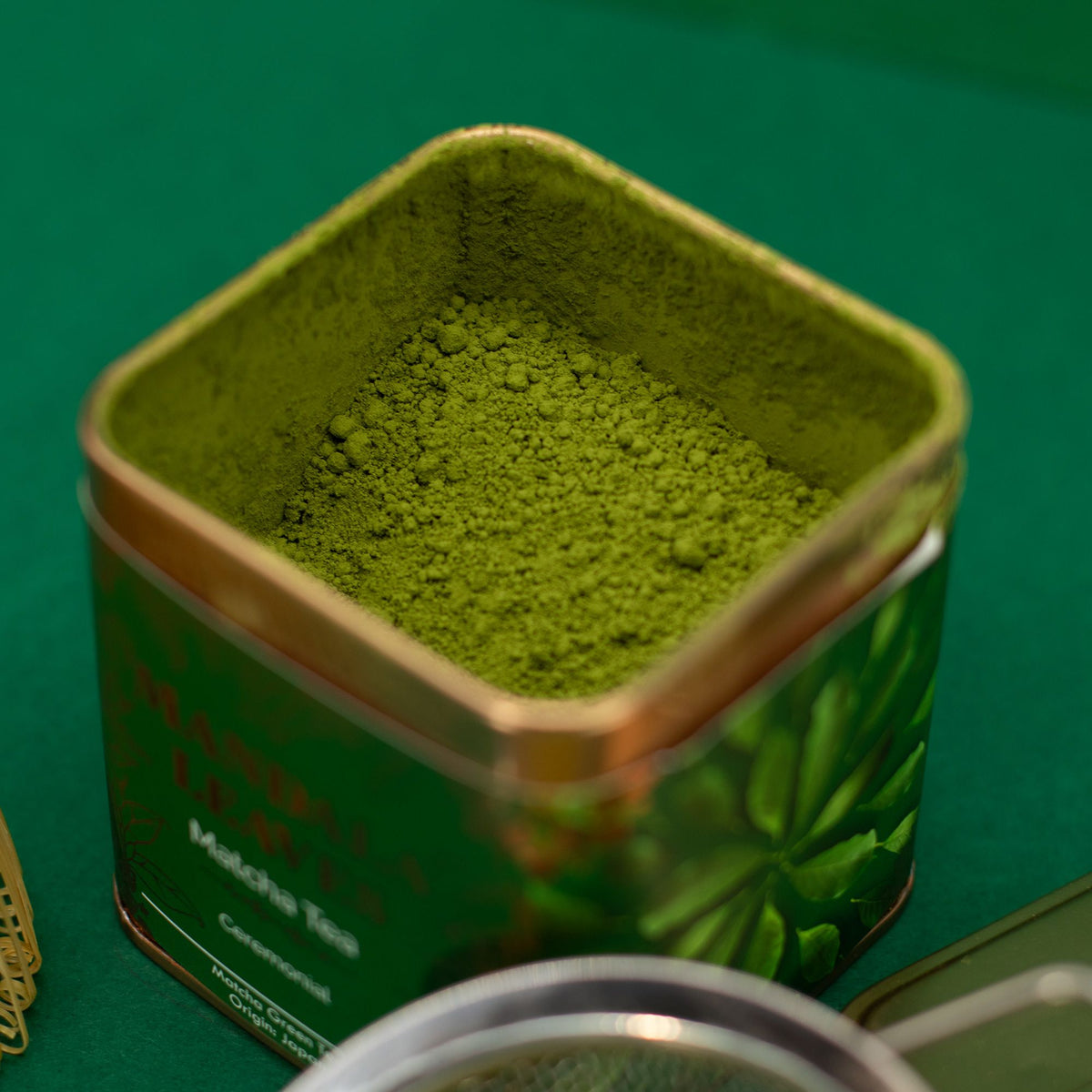 Lata Té matcha orgánico culinario 50 g