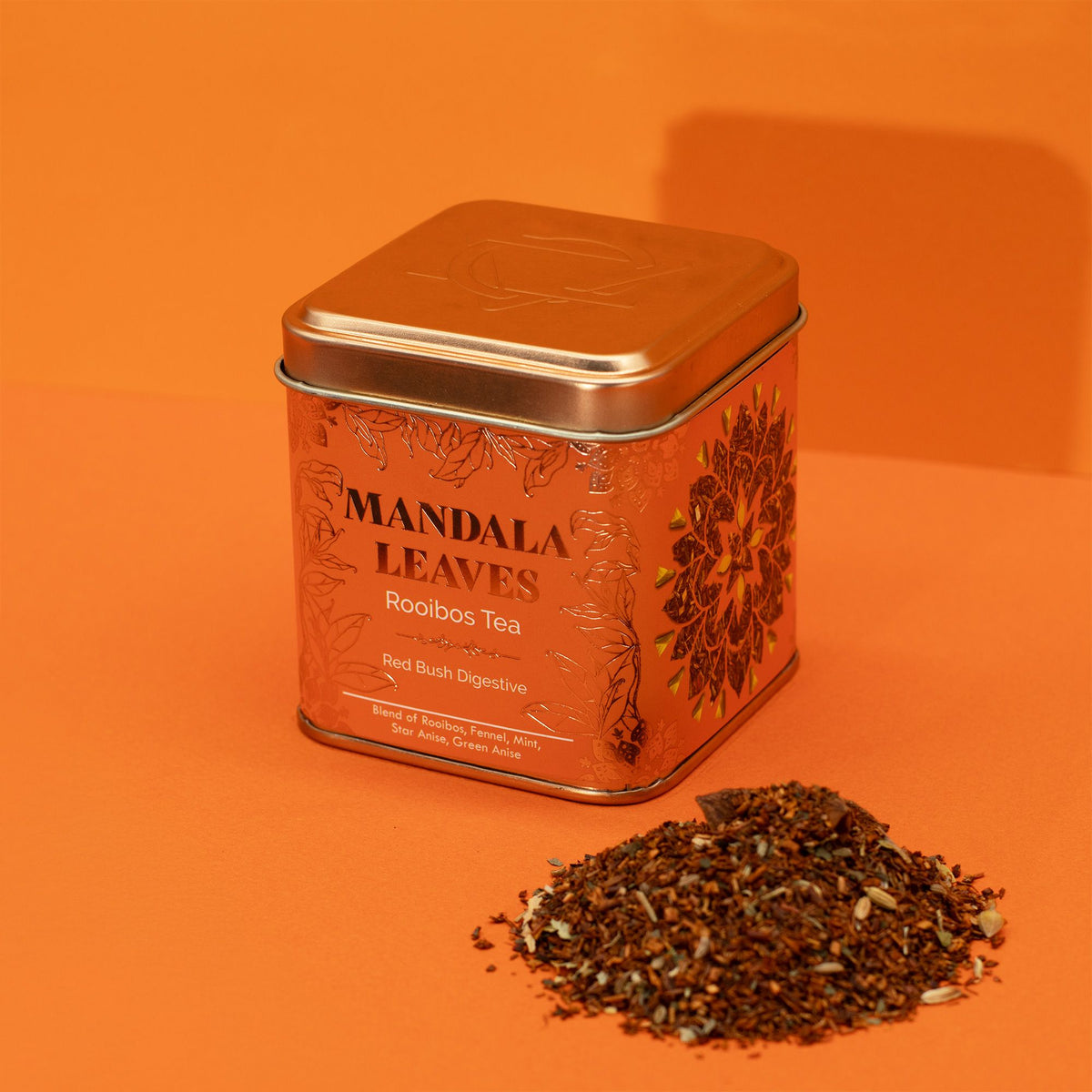 Lata Té rooibos con hinojo, menta y anís 50 g