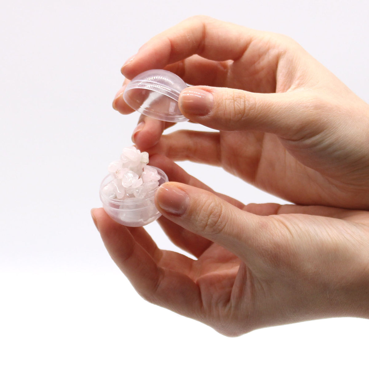 Bomba de baño con pulsera de cuarzo rosa 140 g