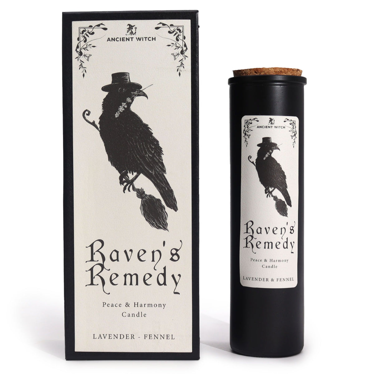 Vela purificadora Brujas Antiguas Remedio de los cuervos