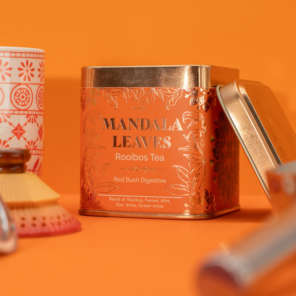 Lata Té rooibos con hinojo, menta y anís 50 g
