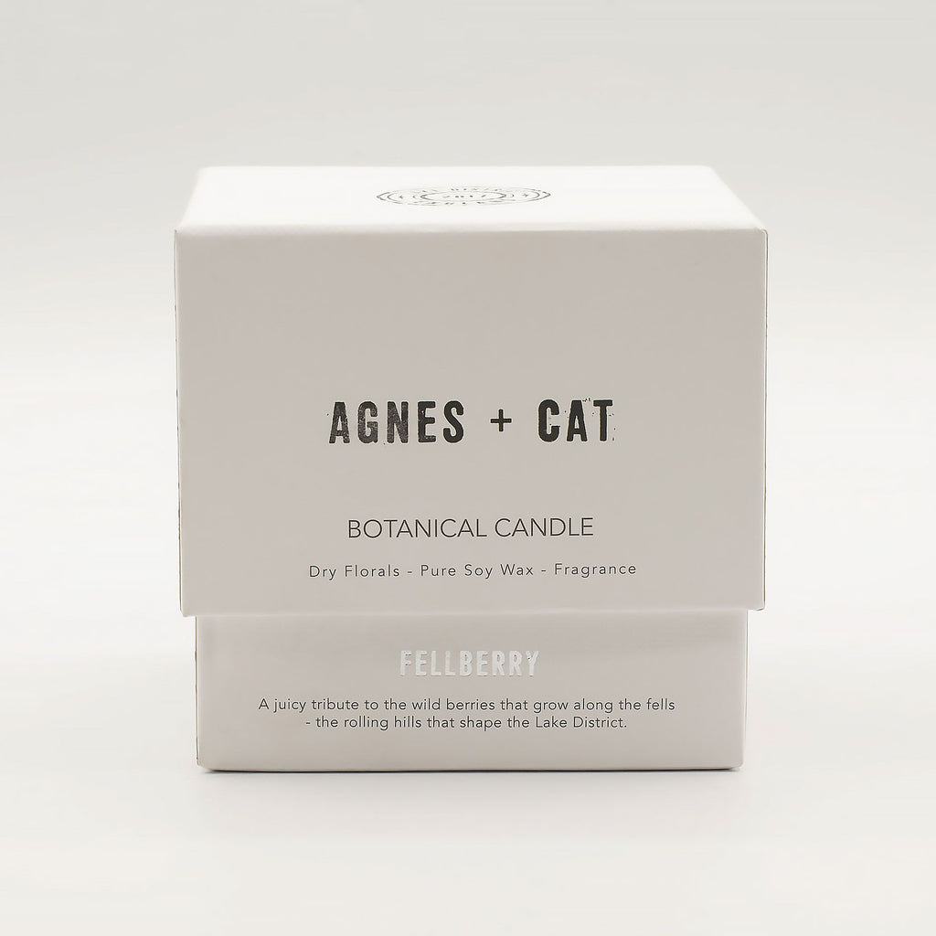 Vela de soja botánica Agnes + Cat  - Fellberry