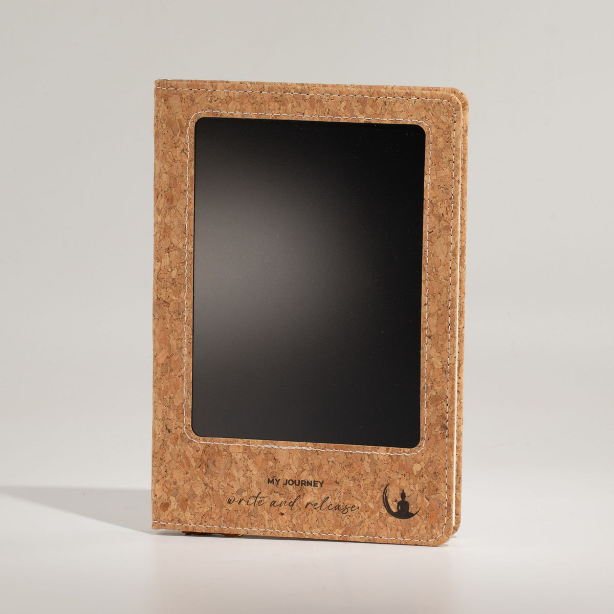 Cuaderno con pantalla LCD A5 efecto corcho