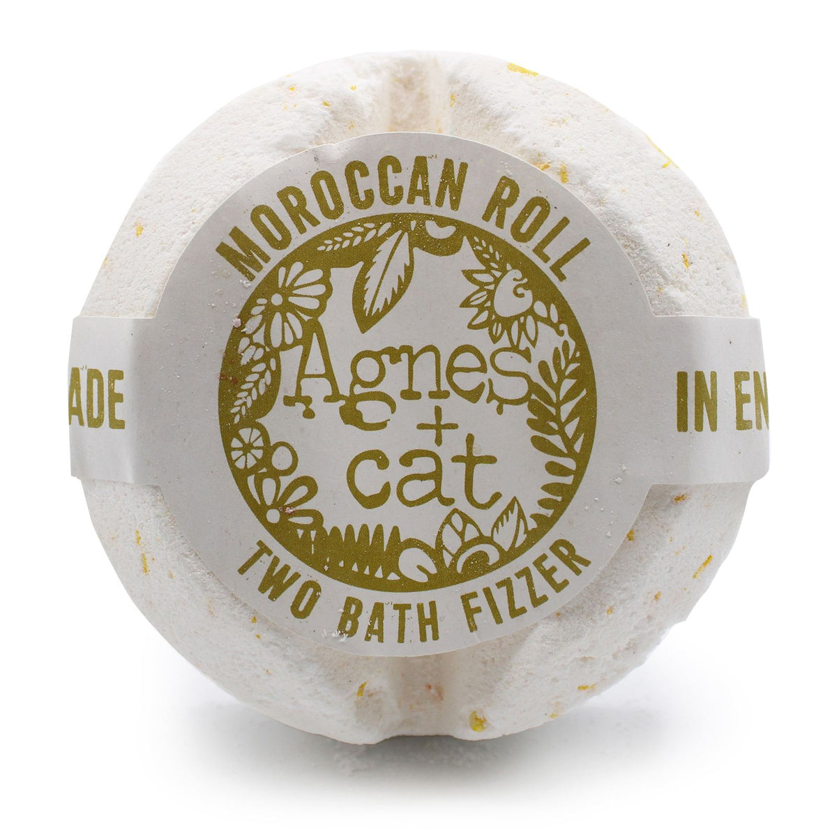 Set con bombas de baño Clementina y Moroccan Roll, y vela Cítricos Frescos
