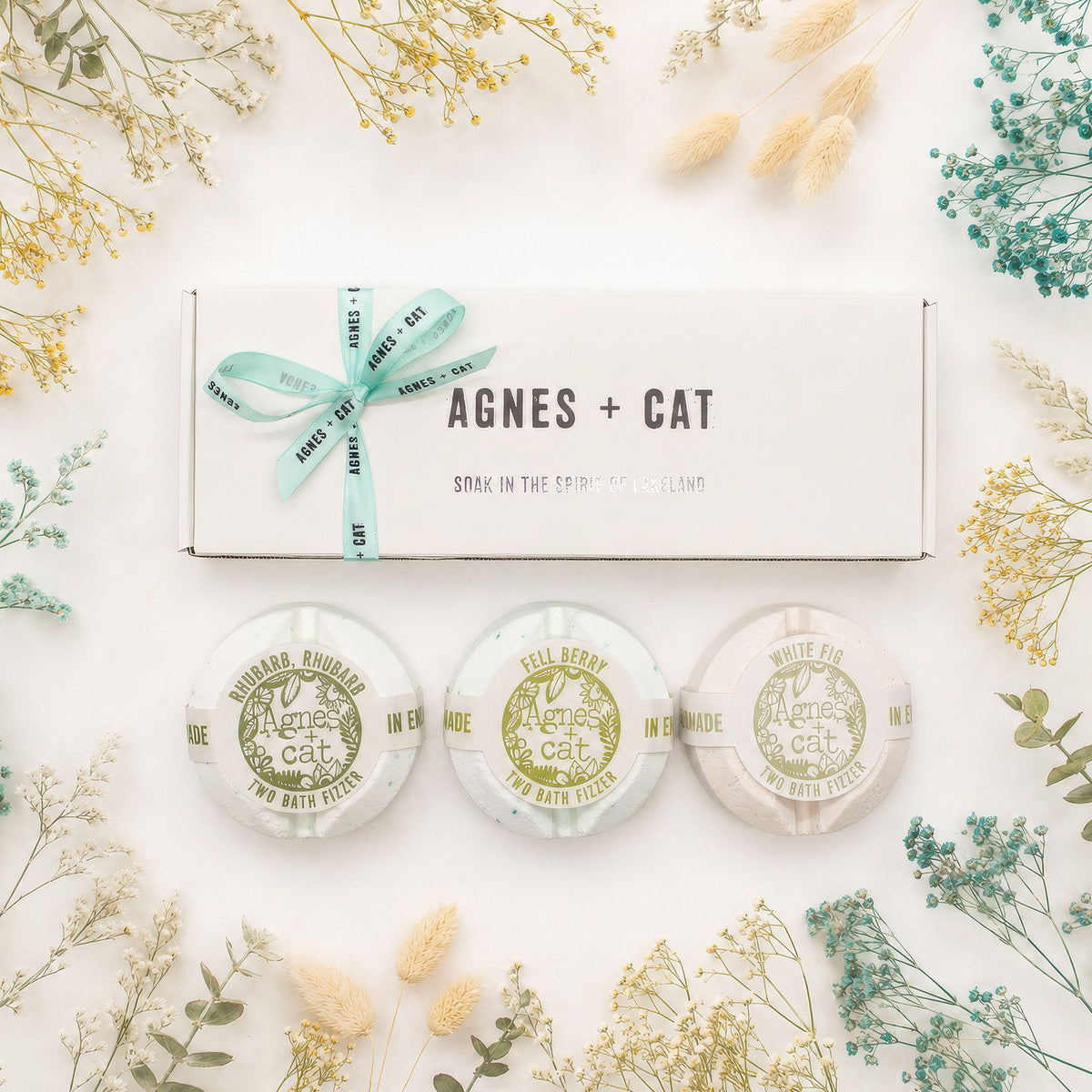 Set de regalo 3 bombas de baño con aroma a bayas e higo