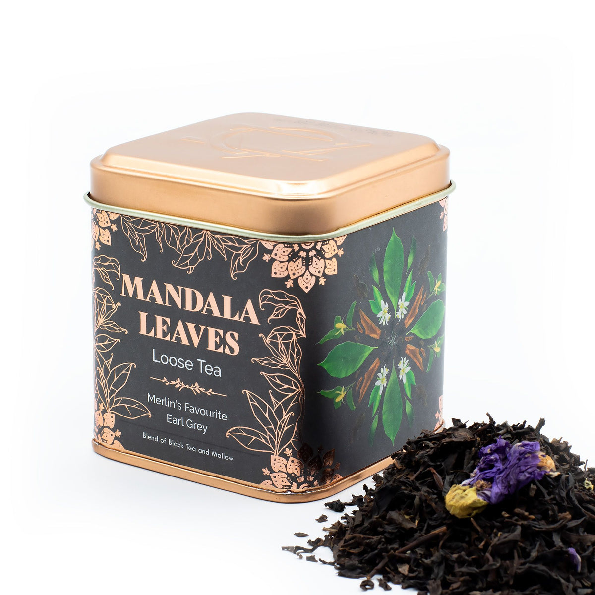 Lata Té negro Earl Grey de Merlín 50 g