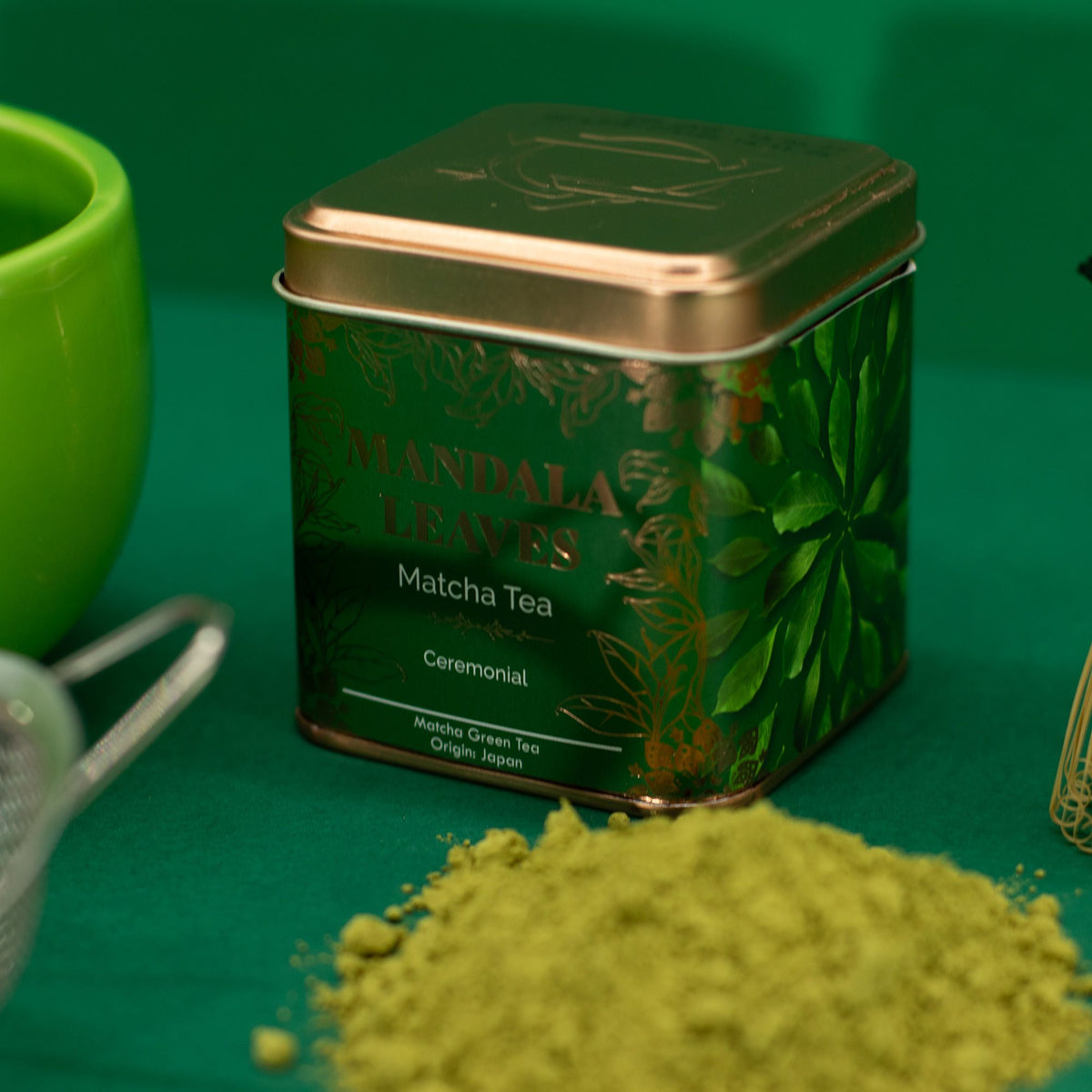 Lata Té matcha orgánico ceremonial 50 g