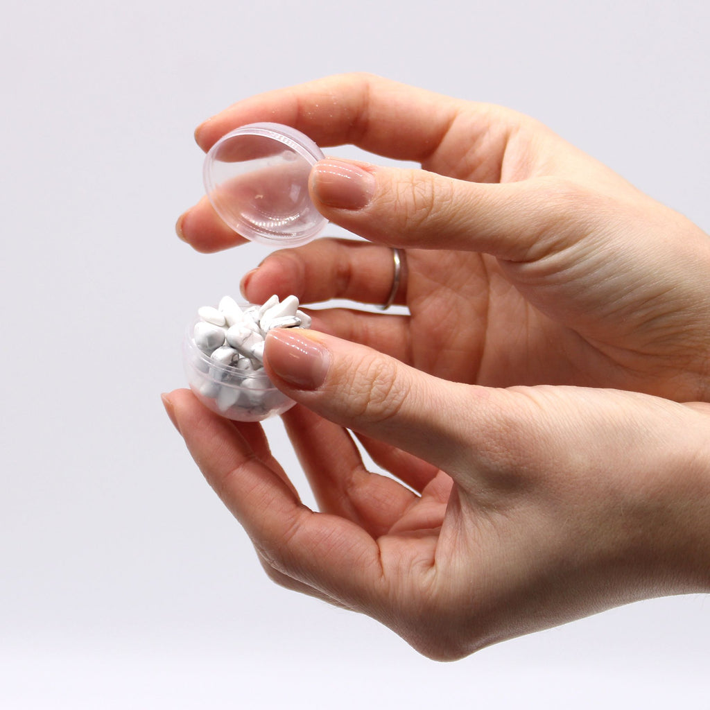 Bomba de baño con pulsera de jaspe blanco 140 g