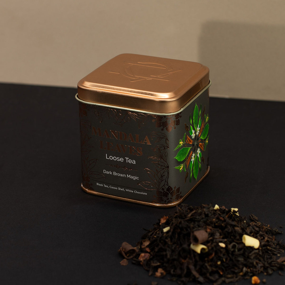 Lata Té negro Magia Marrón Oscuro 50 g