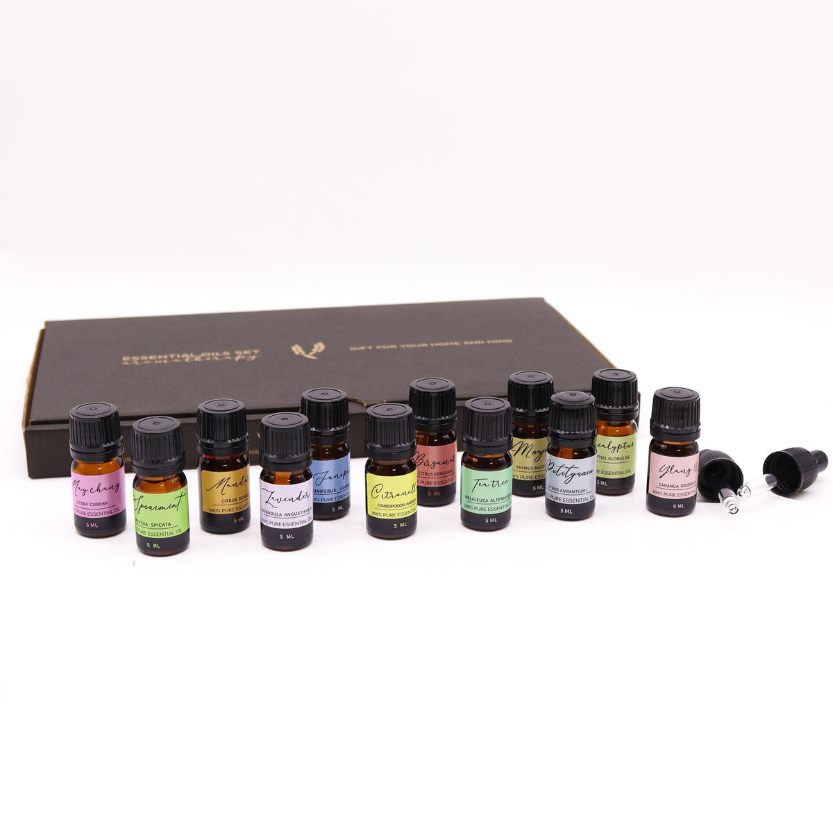 Set de aceites esenciales Primavera 12 aceites de 5 ml