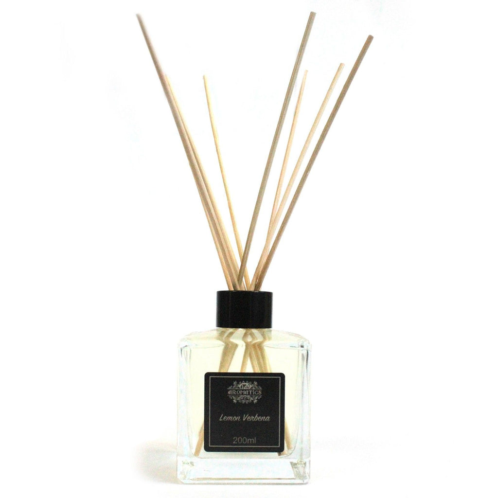 Difusor de varillas con aceite esencial de verbena de limón
