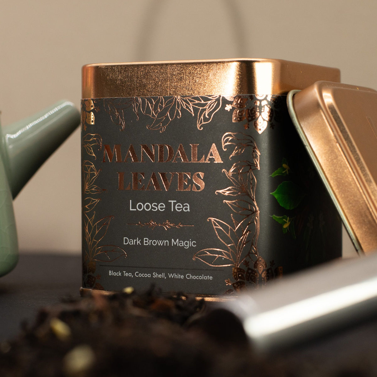 Lata Té negro Magia Marrón Oscuro 50 g
