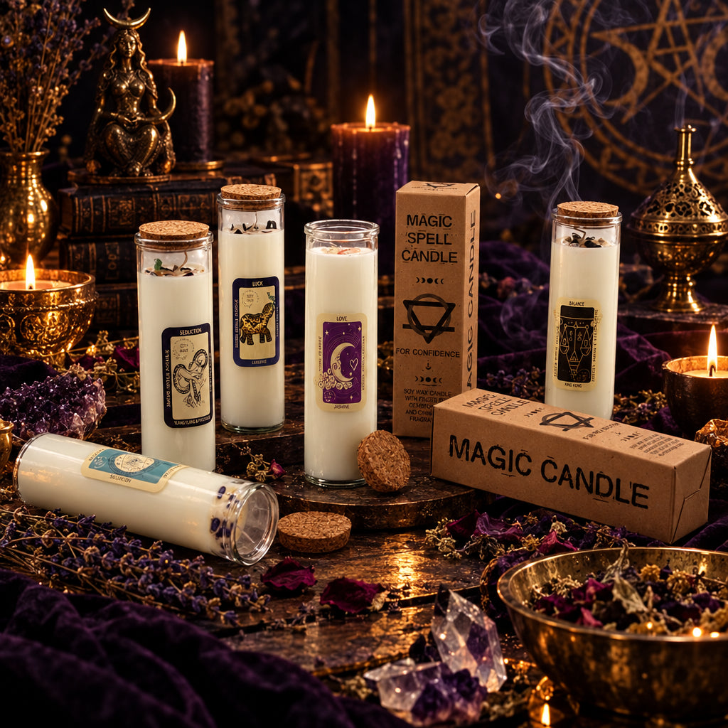 Pack de 12 Velas Hechizo Mágico