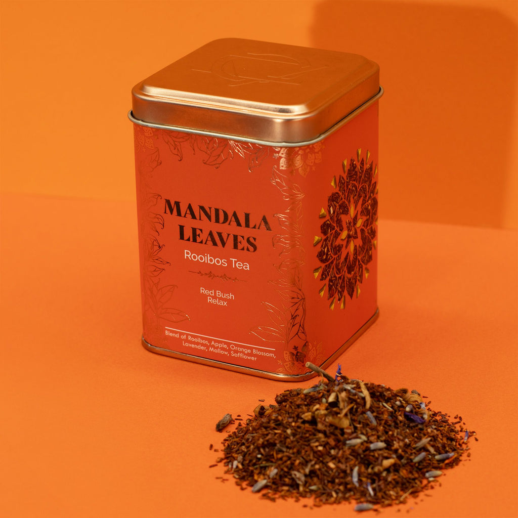 Lata Té rooibos con manzana y flores 50 g