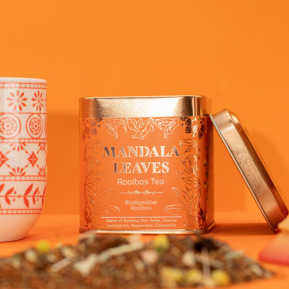 Lata Té rooibos orgánico con anís y menta 50 g
