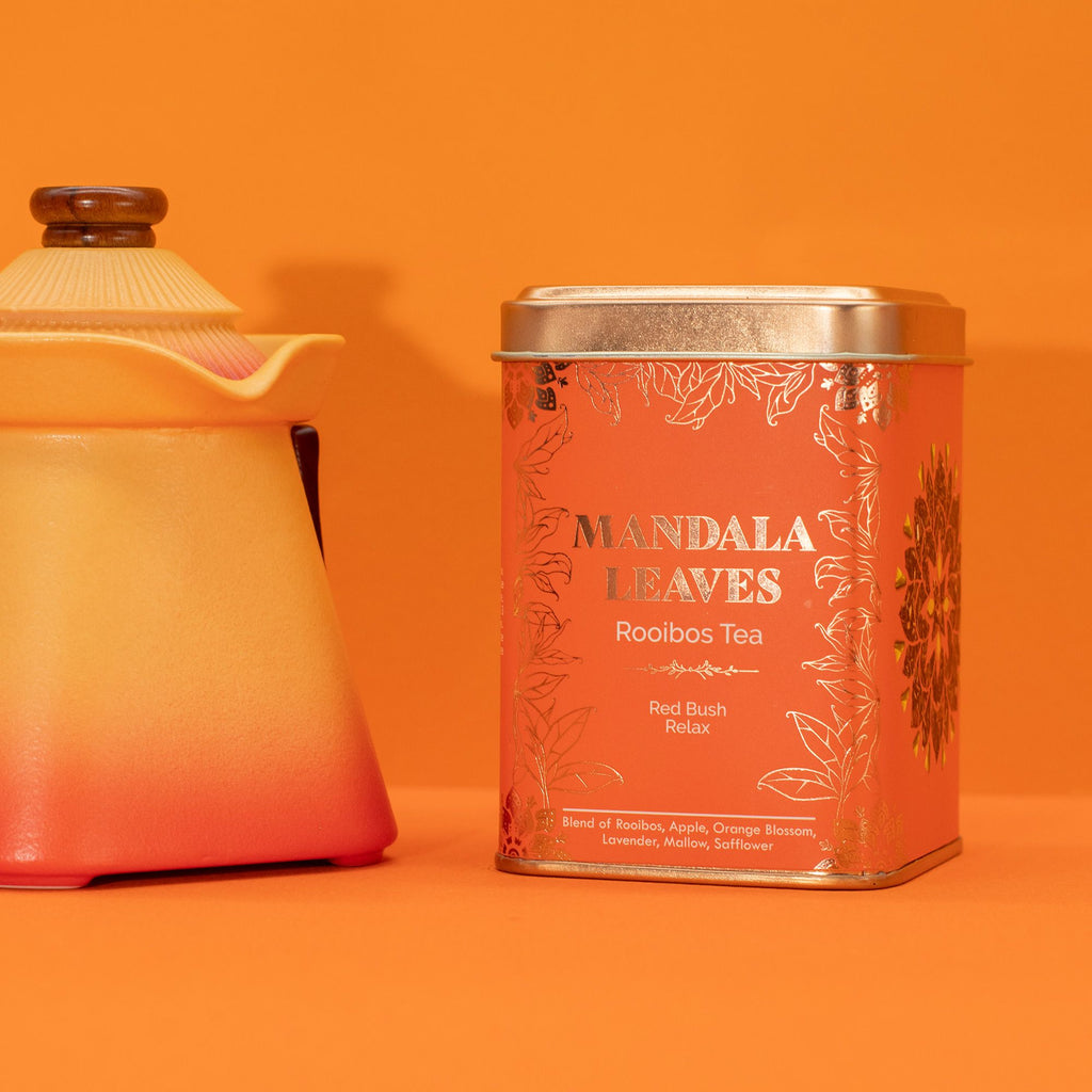 Lata Té rooibos con manzana y flores 50 g