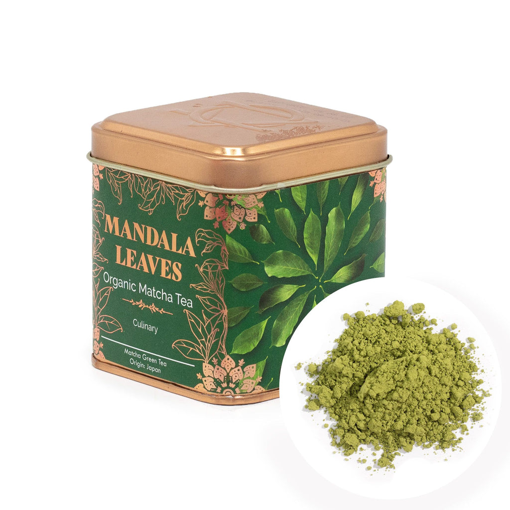 Lata Té matcha orgánico culinario 50 g
