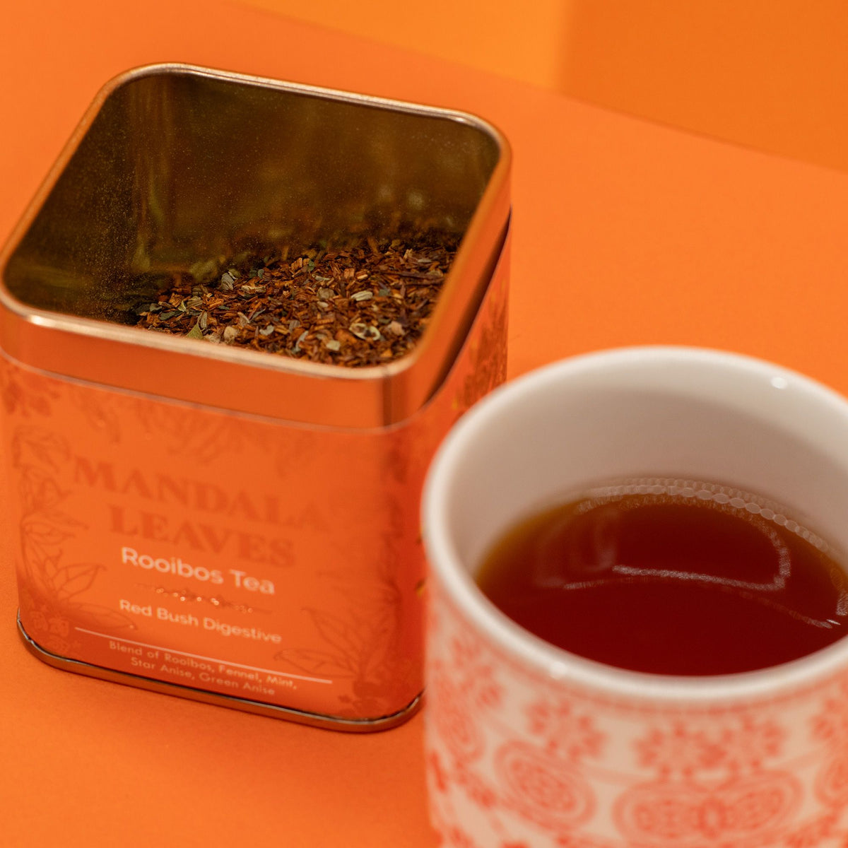 Lata Té rooibos con hinojo, menta y anís 50 g