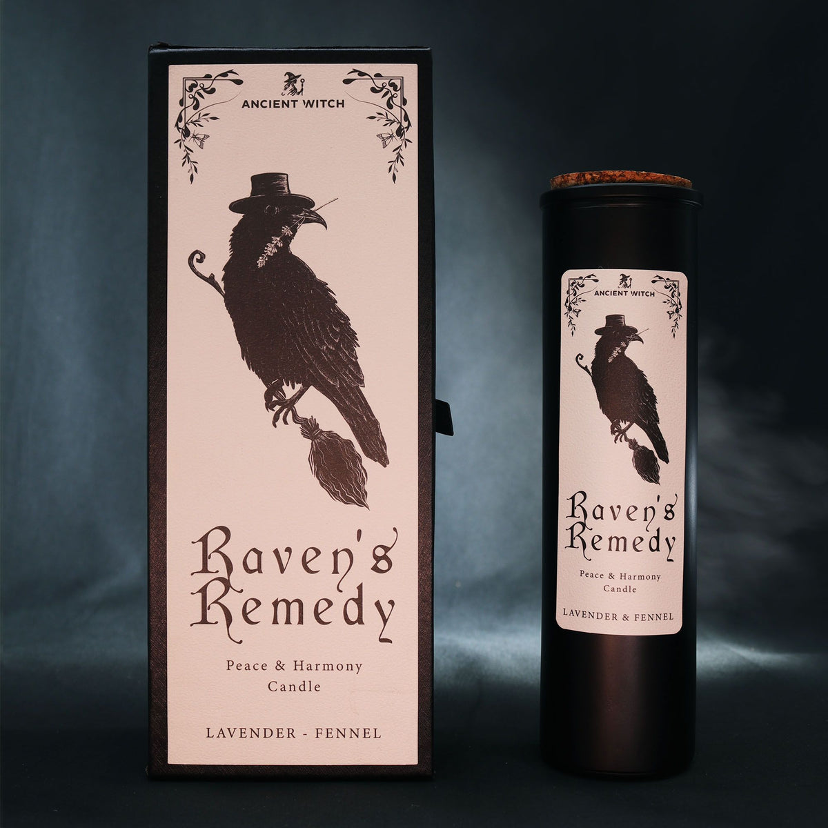 Vela purificadora Brujas Antiguas Remedio de los cuervos