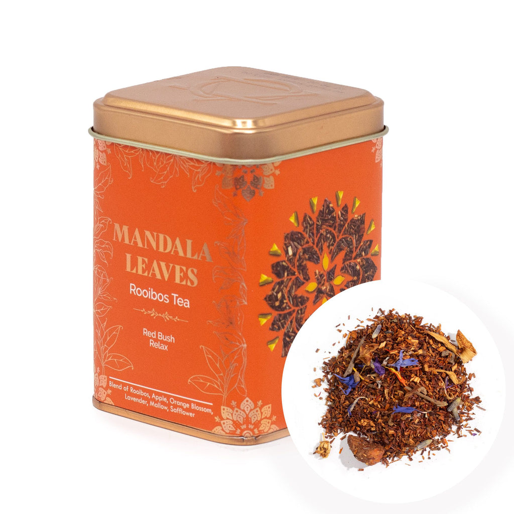 Lata Té rooibos con manzana y flores 50 g