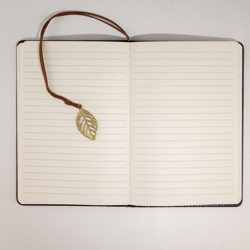 Cuaderno con pantalla LCD A5 efecto cuero negro