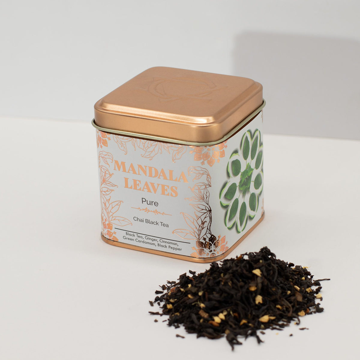Lata Té negro chai orgánico 50 g