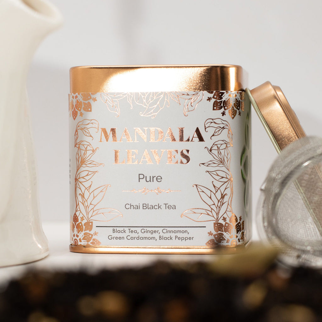 Lata Té negro chai orgánico 50 g