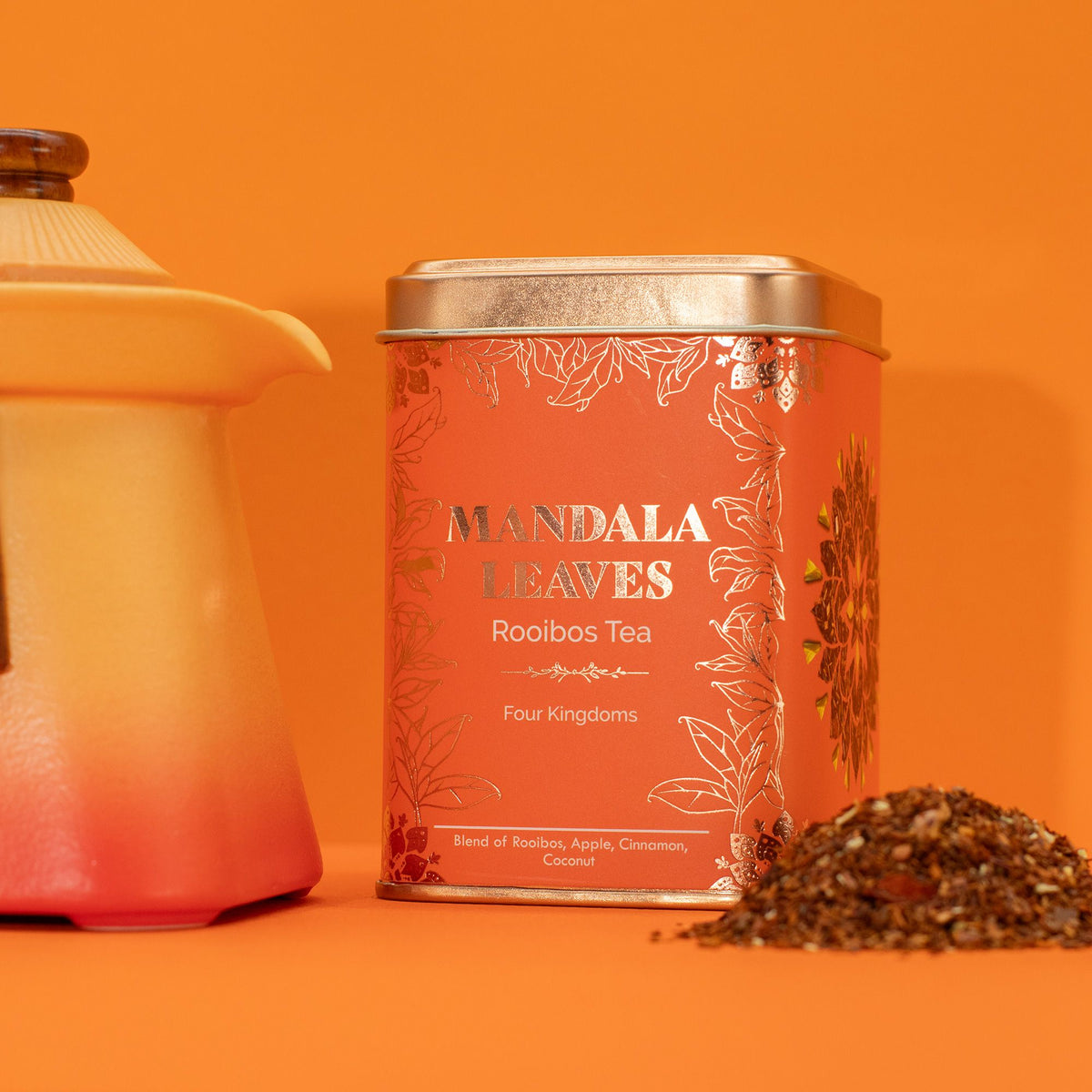 Lata Té rooibos Cuatro Reinos 50 g