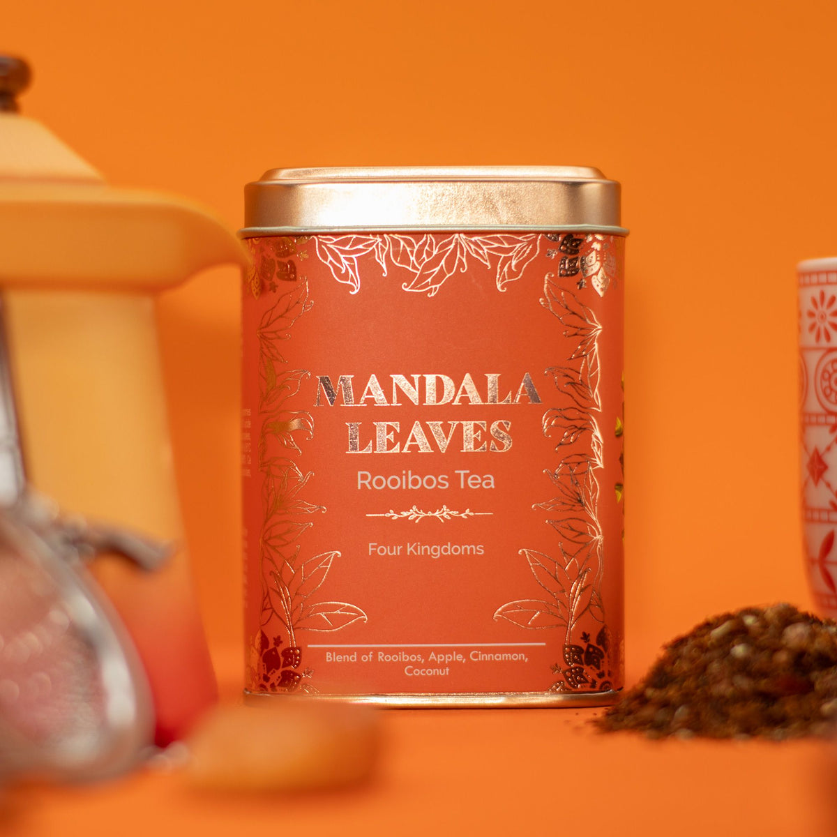 Lata Té rooibos Cuatro Reinos 50 g