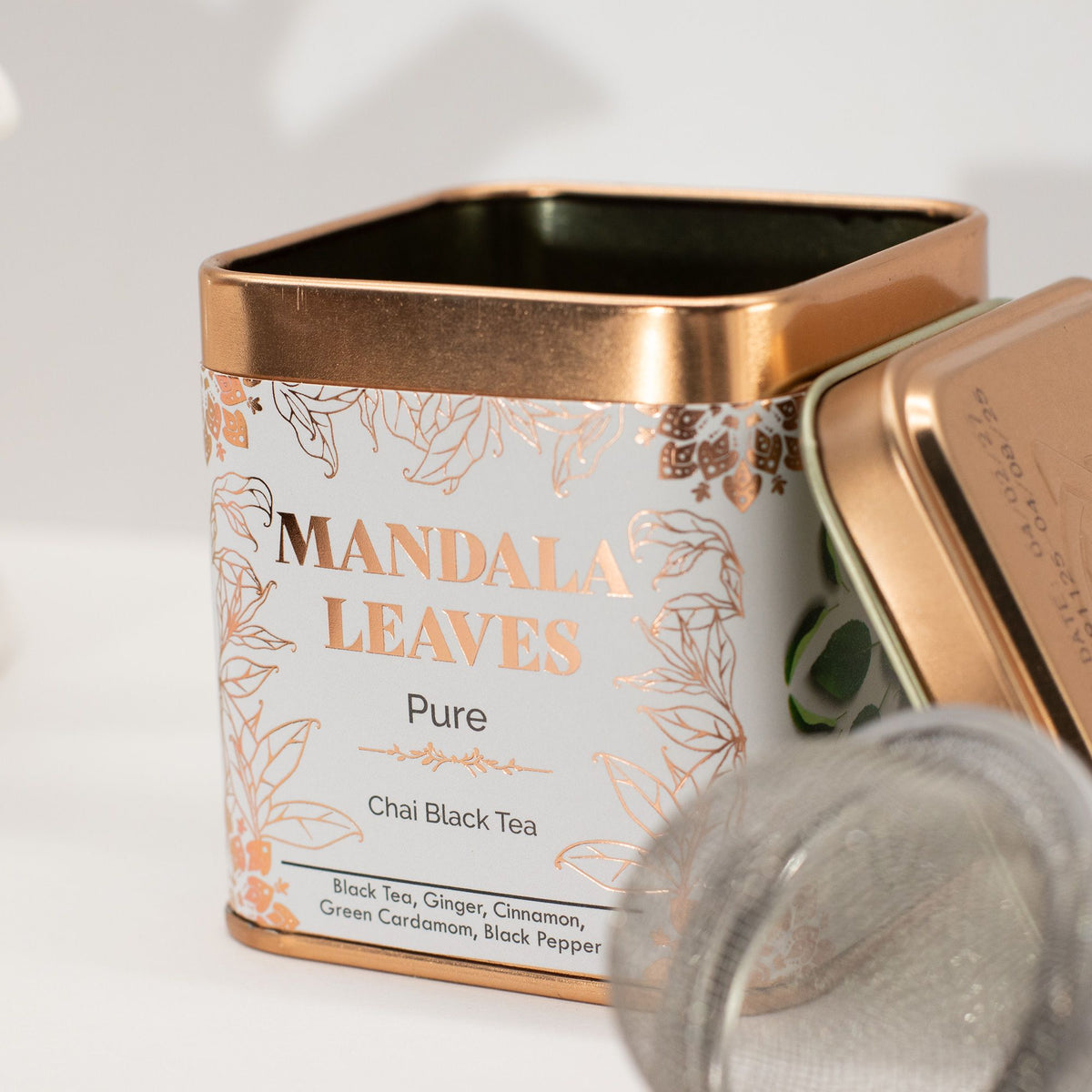 Lata Té negro chai orgánico 50 g