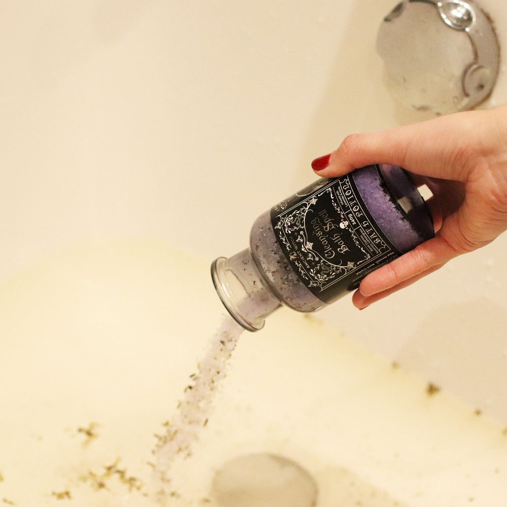 Poción de baño Brujas Antiguas Purificación con cristal de roca