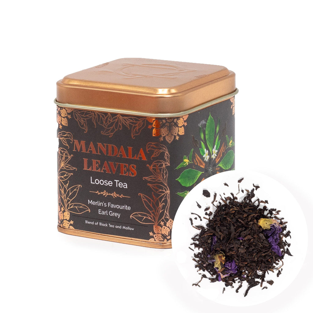 Lata Té negro Earl Grey de Merlín 50 g