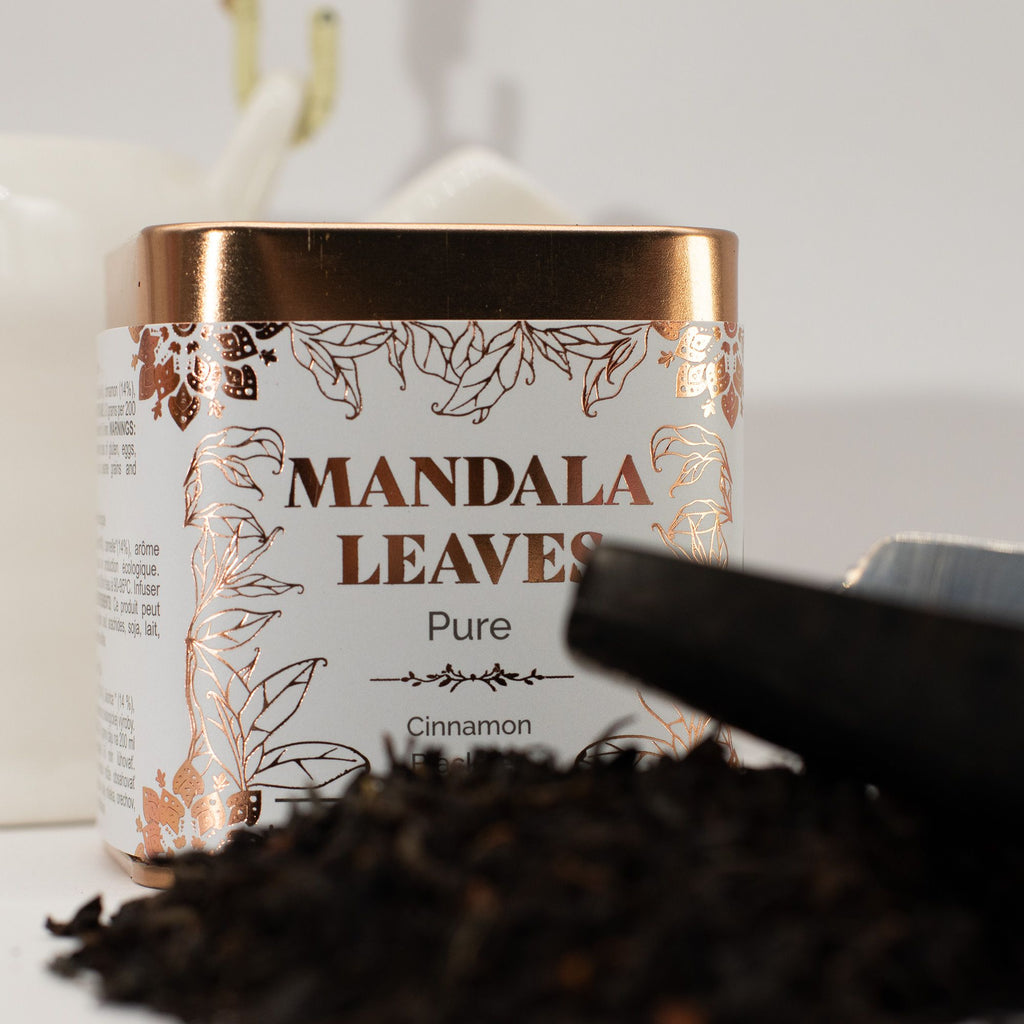 Lata Té negro orgánico con canela 50 g