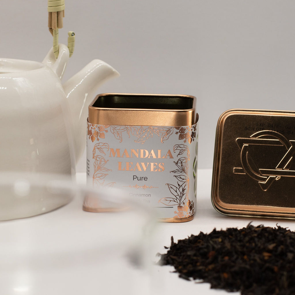Lata Té negro orgánico con canela 50 g