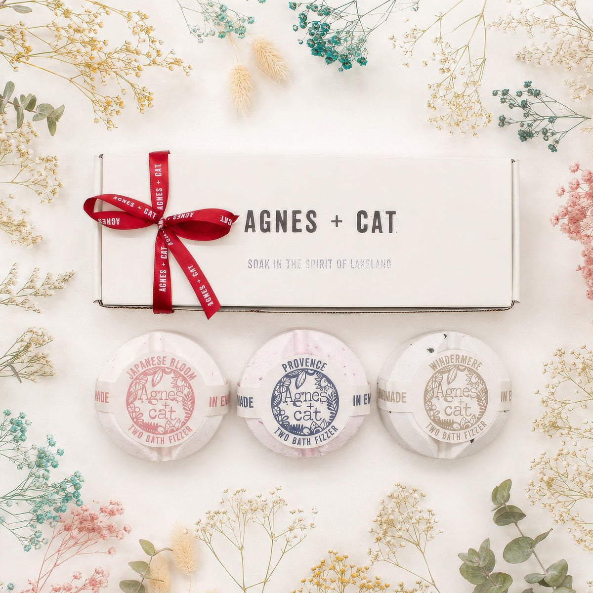 Set de regalo 3 bombas de baño Lakeland Favourites