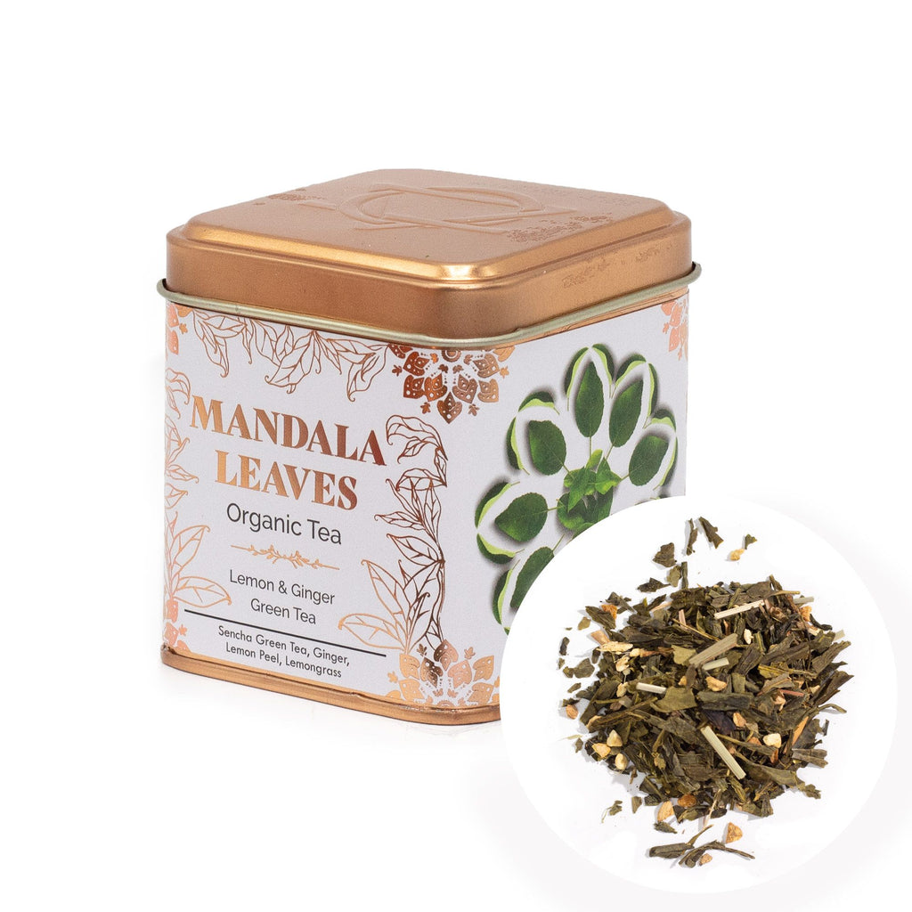 Lata Té verde con limón y jengibre 50 g