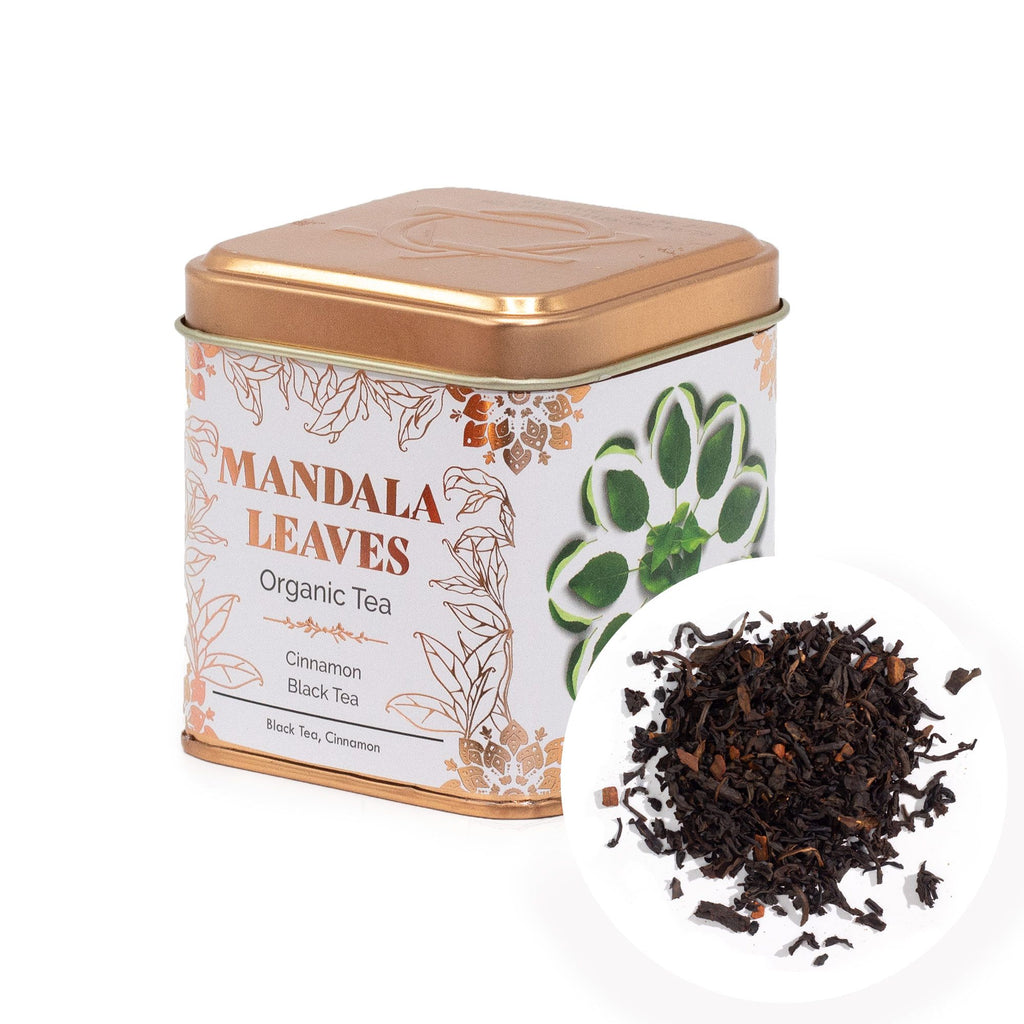Lata Té negro orgánico con canela 50 g